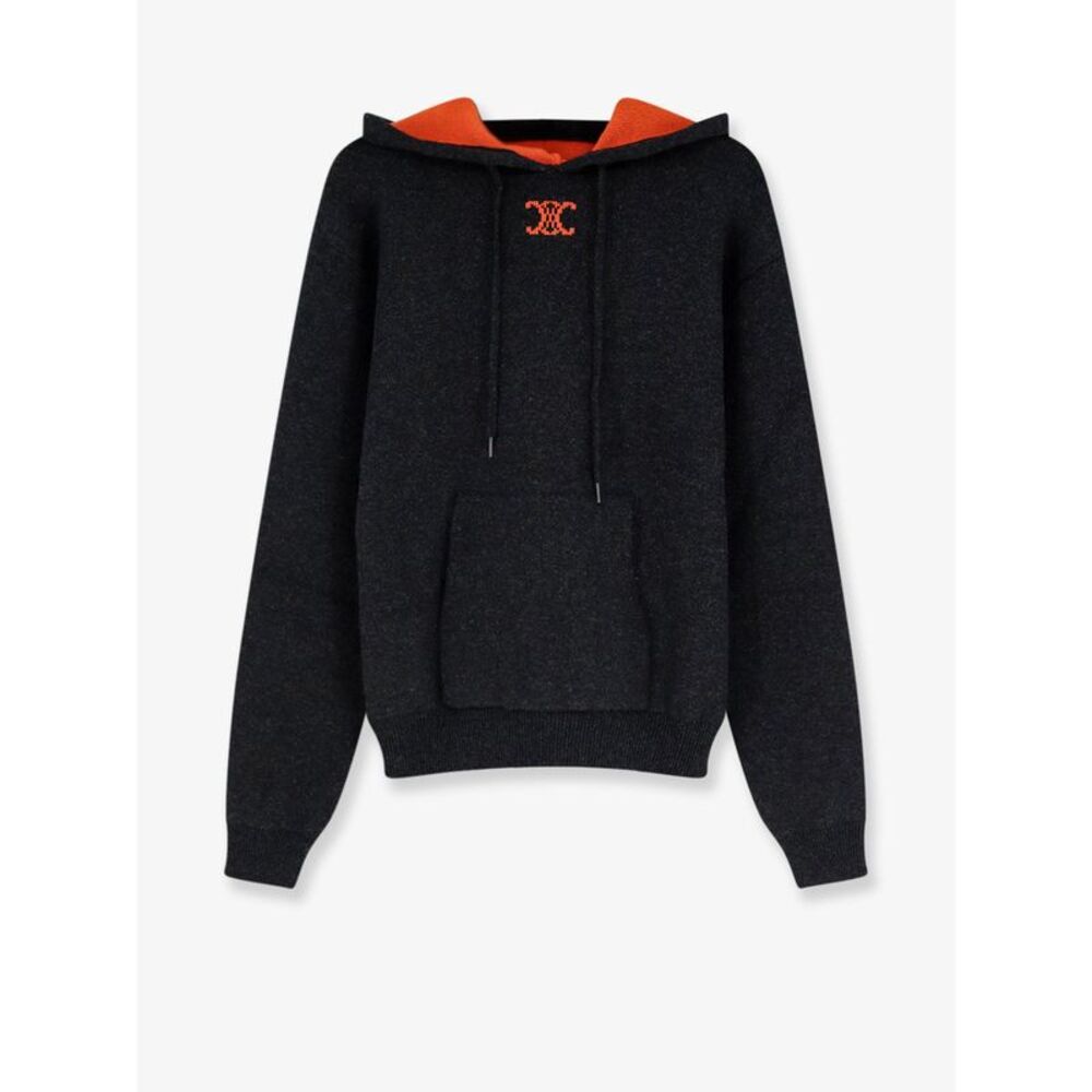 Celine Men Cashmere Blend Hoodie
